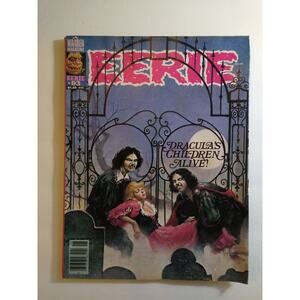 Eerie #93 June 1978 Dracula Vampire Warren Magazine Horror & Monster Comic